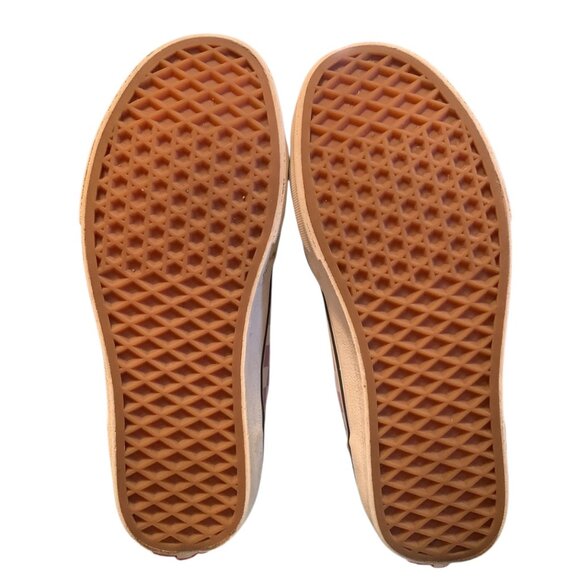 Vans Womens High-Tops Lilac Purple Checkered Skate Shoes Lace-Up Size 8 - Picture 5 of 5